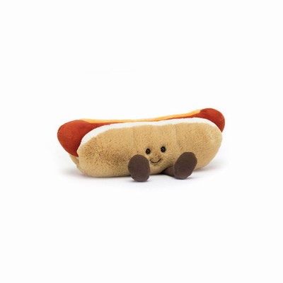 Jellycat Hot Dog UK | 41730RHMT